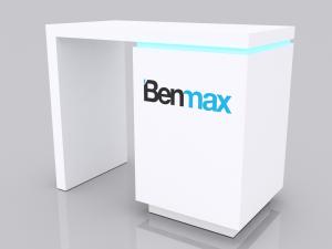 MOD-1741 Waterfall Workstation Counter 