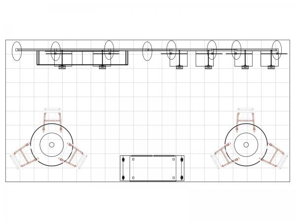 ECO-2112 Sustainable Tradeshow Display -- Plan View