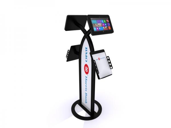 MOD-1355M Portable Surface 2 Kiosk -- Black