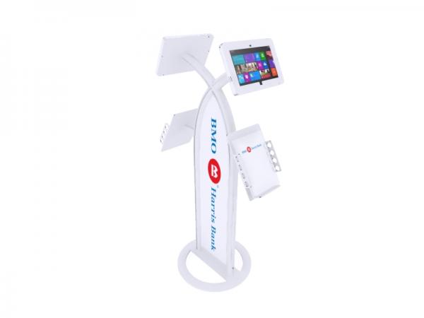 MOD-1355M Portable Surface 2 Kiosk -- White